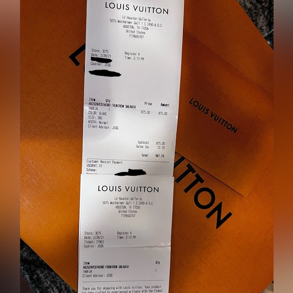 Louis Vuitton Front Row Sneakers - Picture 9 of 9